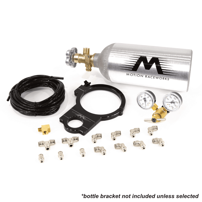 Motion Raceworks Twin Wastegate Turbocharged CO2 Kit — w/ 1.625