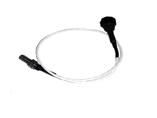 Stainless 5/16-24 Threaded Body Hall Effect Omni Polar Speed Sensor with Connector