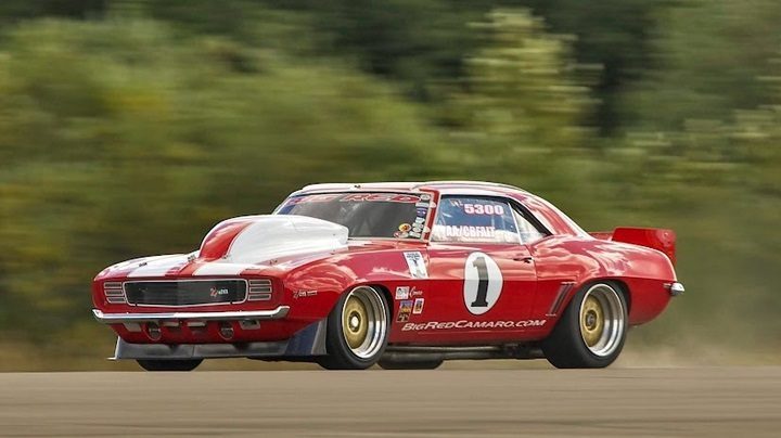 Big Red Camaro &mdash; At speed