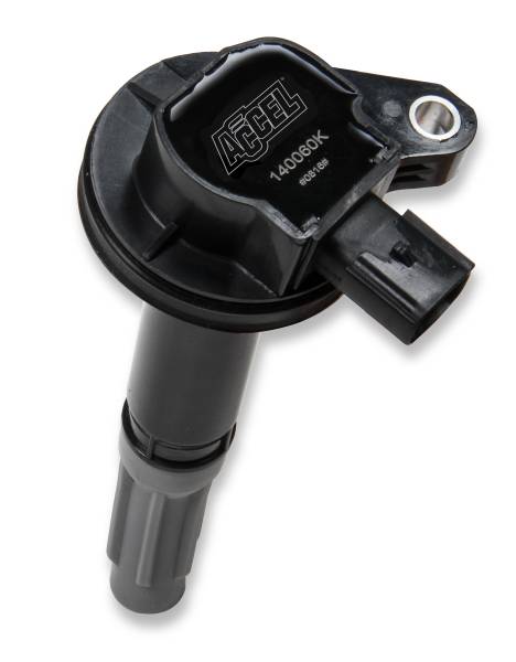 ACCEL - ACCEL Ignition Coil Super Coil Series 2011-2016 Ford 5.0L Coyote Engines, Black, Individual 140060K