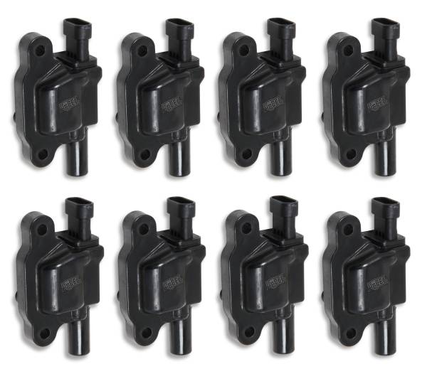 ACCEL - ACCEL Ignition Coil - SuperCoil -GM LS2, LS3 and LS7 - Black - 8-Pack 140043K-8