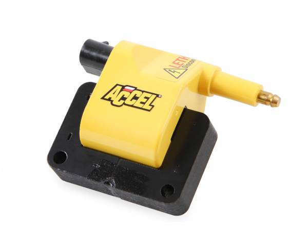 ACCEL - ACCEL Ignition Coil - SuperCoil - 1990-2002 Dodge / Jeep / Plymouth / Chrysler Remote - Yellow -Individual 140021