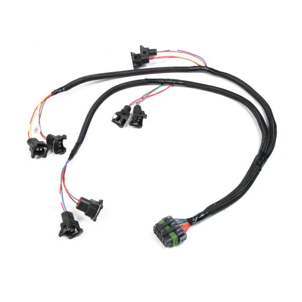 Holley EFI - V8 over Manifold, Bosch Style Injector Harness 558-200
