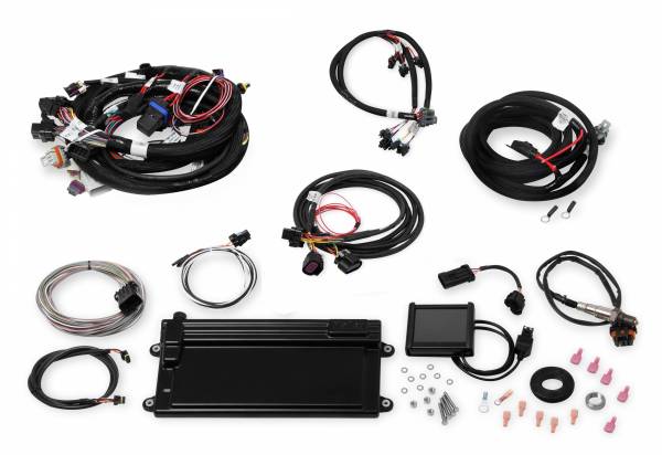Holley EFI - Terminator 4.8/5.3/6.0 Truck Engines with 24x crank reluctor - with DRIVE-BY-WIRE Kit 550-615