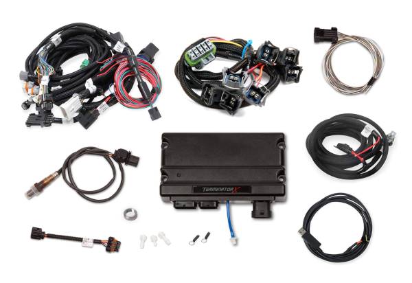 Holley EFI - Terminator X Ford 2V or 4V Mod Motor w/ Smart coils and EV1 injectors Kit 550-1220