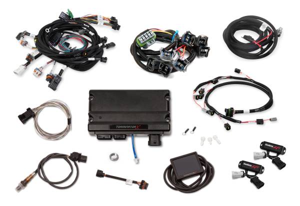 Holley EFI - Terminator X  Ford 2V Mod Motor w/ Stock Coils and EV1 injectors Kit 550-1216