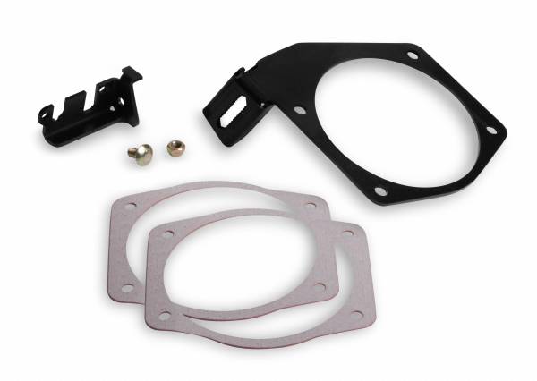 Holley EFI - Cable Bracket for 105mm Throttle Bodies on Factory or FAST Brand car style intakes 20-148