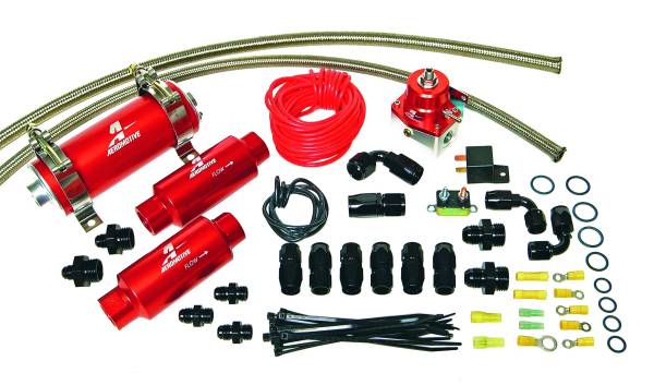 Aeromotive Fuel System - Aeromotive Fuel System A750 EFI Fuel System - Red 17136