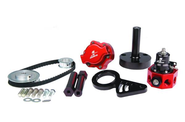 Aeromotive Fuel System - Aeromotive Fuel System BB Chevy Belt Drive Fuel System 17243