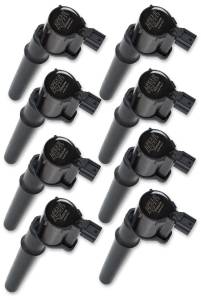 OEM Style - Ford - ACCEL - ACCEL Ignition Coil - SuperCoil -Ford 4 valve modular engine 4.6/5.4L Black - 8 Pack 140034K-8