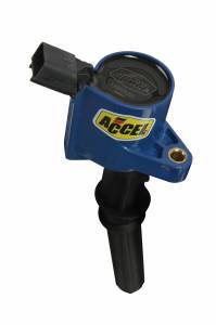 ACCEL - ACCEL Ignition Coil - SuperCoil - 1998-2008 Ford 4.6L/5.4L/6.8L 2-valve modular engines - Blue - Individual 140032B - Image 1
