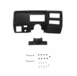 Holley EFI - Holley Dash Bezels for 6.86 Pro Dash 1973-1983 CHEVY/GMC TRUCK w/A/C vent Openings 553-395 - Image 1