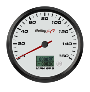 Holley EFI - Holley EFI GPS Speedometer 553-121W - Image 1