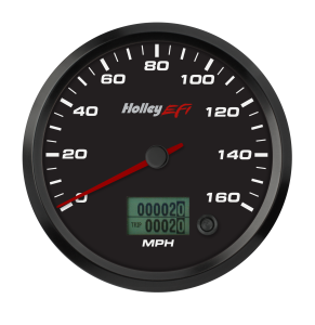 Gauges and Displays - Analog Gauges - Holley EFI - Holley EFI CAN Speedometer 553-120