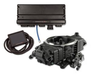 Holley EFI - Terminator X Max Stealth 4150 with Transmission Control, Black 550-1012 - Image 1