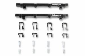 Fuel System - Fuel Rails - Holley EFI - Replacement Fuel Rail Kit For Lo-Ram 300-620 And 300-621 Manifolds 534-260