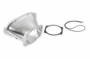 Holley EFI - Billet Aluminum LS Front-Feed Lo-Ram 105 mm Throttle Body Adapter 300-630 - Image 1
