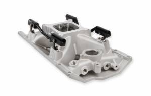 Holley EFI - Holley EFI SBC 4150 Single Plane Fuel Injection Intake Manifold - Chevy Small Block V8 with L31 Vortec cylinder heads 300-263 - Image 3