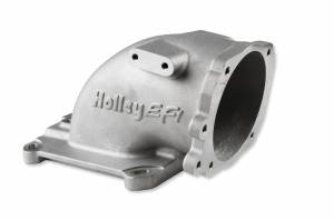 Intake Manifolds - Elbows - Holley EFI - EFI Throttle Body Intake Elbow 300-240F