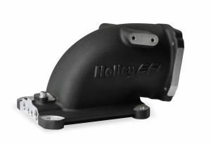 Holley EFI - EFI Throttle Body Intake Elbow-Black Finish 300-240BK - Image 3