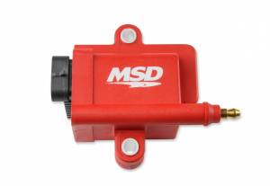MSD Ignition Coil, Smart Coil, Red, Individual 8289