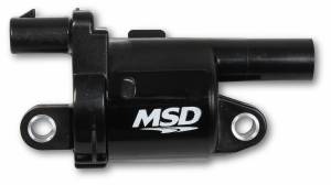 MSD Ignition Coil Blaster Series GM Gen V Direct Injected enginesCoils, 2014 and Up, Round, Black, Individual 82683