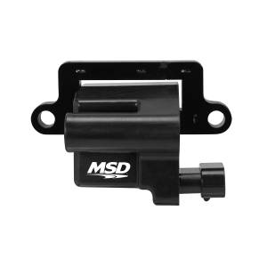 MSD Ignition Coil 1999-2009 GM L-Series Truck engines, Black, Individual 82643