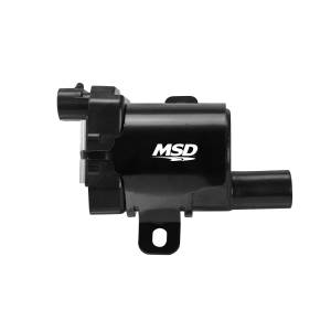 MSD Ignition Coil 1999-2007 GM L-Series Truck engines, Black, Individual 82633