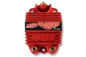 MSD Ignition Coil Blaster SS Series, 6-Series Igntions, Red, Individual 8207